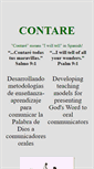 Mobile Screenshot of contare.org